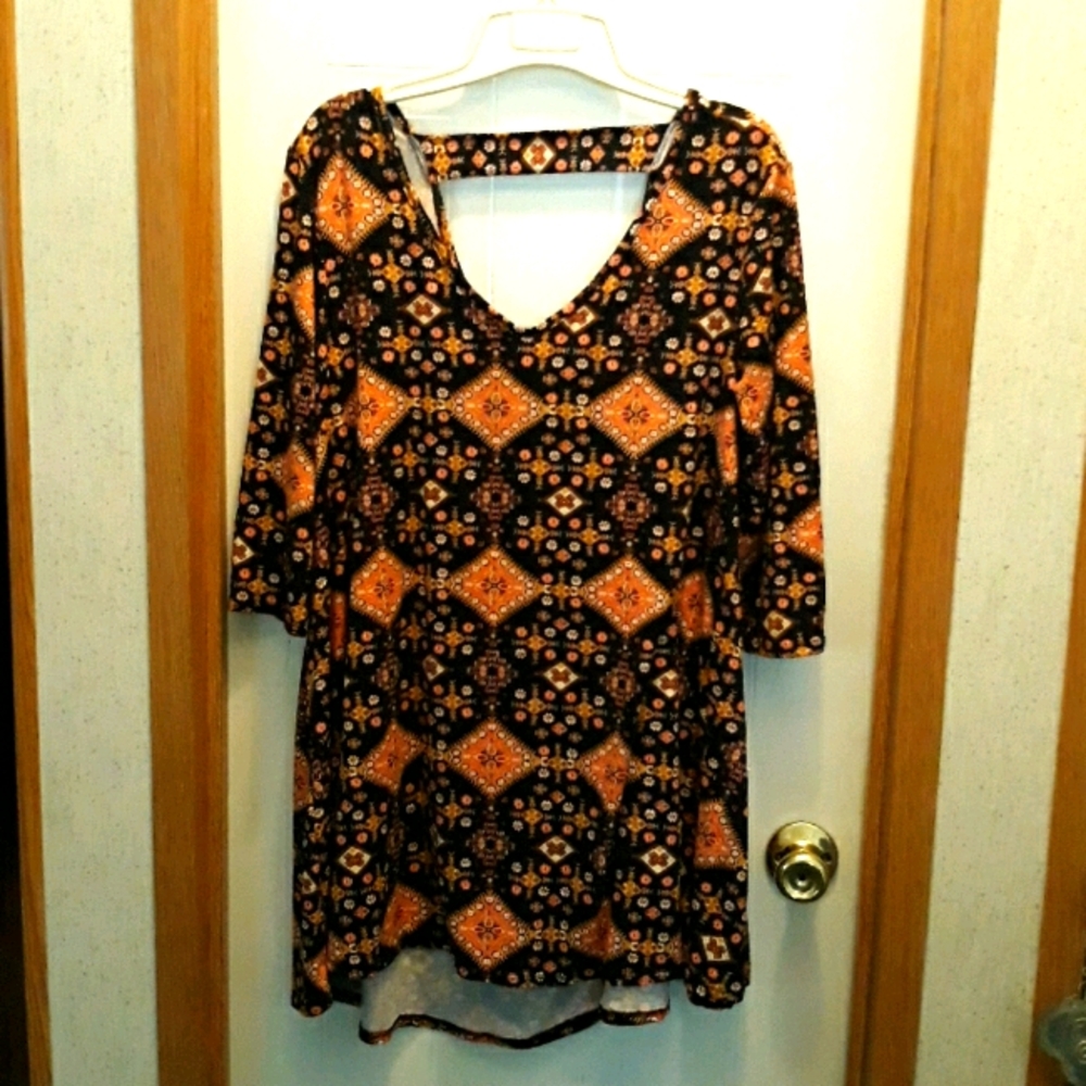 3/4 sleeve women's top